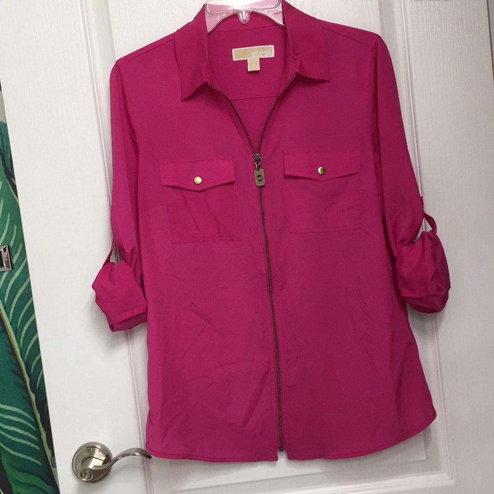 Michael Kors Zipper Top